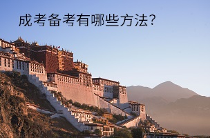成考備考有哪些方法？這些備考技巧教你如何得高分？