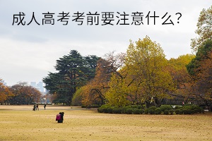 成人高考考前要注意什么？考試相關證件你知道有哪些嗎？