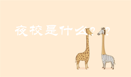 夜校是什么？夜校報(bào)名條件