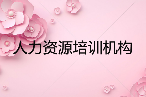 深圳人力資源培訓(xùn)機(jī)構(gòu)