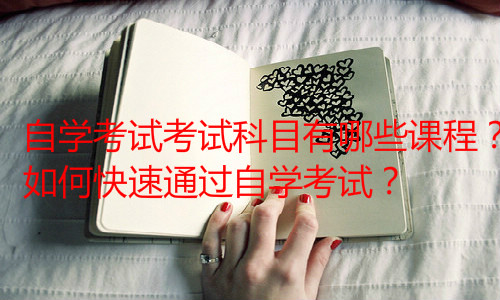 經(jīng)驗：自考人力資源管理本科科目，一共多少門？