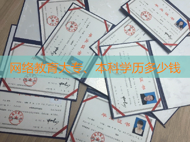 網(wǎng)絡(luò)教育多少錢